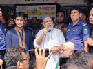 প্যারোলে মুক্তি পেয়ে মায়ের জানাজায় অংশ নিলেন আ.লীগ নেতা রাসেল