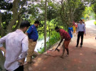 লৌহজংয়ে অবৈধ বালু ভরাট বন্ধে ভ্রাম্যমাণ আদালতের অভিযান, ড্রেজার ও পাইপ বিনষ্ট