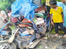 ঠাকুরগাঁওয়ে সড়কে ত্রিমুখী সংঘর্ষে নিহত ২, আহত ৪