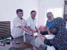 ঈশ্বরগঞ্জে প্রাথমিক শিক্ষার্থীদের মাঝে শ্রবণ উপকরণ বিতরণ