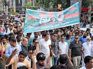 প্রতিষ্ঠাবার্ষিকী উপলক্ষে নারায়ণগঞ্জ জেলা বিএনপির আনন্দ র‌্যালি