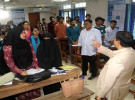 গোবিপ্রবি উপাচার্যের প্রশাসনিক ও একাডেমিক ভবন পরিদর্শন