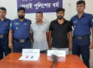 পাংশায় দুই হত্যা মামলার আসামি অস্ত্রসহ গ্রেপ্তার