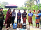 তালায় বিলে অবৈধ বালু উত্তোলন, ৪ জনকে ৬০ হাজার টাকা জরিমানা