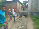 মাগুরায় ব্যক্তিগত অর্থায়নে রাস্তা সংস্কার করলেন বিএনপি নেতা তারিকুল ইসলাম 