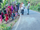 নানা বাড়ি থেকে ফেরার পথে সড়ক দুর্ঘটনায় প্রাণ গেল শিশু হাফসার