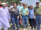 পদ্মার চরে সৌরবিদ্যুৎ প্রকল্প বাস্তবায়নে বিশেষ পরিদর্শন