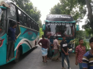 বাগেরহাটে যাত্রীবাহী বাসের ধাক্কায় ভ্যানযাত্রী নিহত, আহত ২