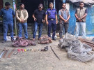 নড়াইলে রেললাইন ও পল্লী বিদ্যুতের চোরাইকৃত তামার তার উদ্ধার, আটক ২