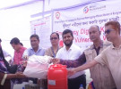 কুড়িগ্রামে নারীর মর্যাদা ও জরুরী সুরক্ষায় ডিগনিটি কিট বিতরণ