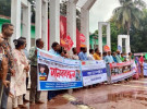 অপ্রতীমসহ সব শিশু হত্যার বিচারের দাবিতে সাতক্ষীরায় মানববন্ধন