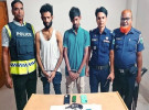 ঈশ্বরদীতে রিভলবার ও ৪০০ পিস ইয়াবাসহ গ্রেপ্তার ২