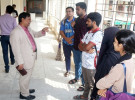 গোবিপ্রবি উপাচার্যের একাডেমিক ভবন পরিদর্শন