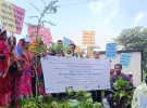 বিশ্ব নদী দিবস উপলক্ষ্যে শ্যামনগরে র‍্যালি