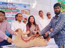 লৌহজংয়ে মা ইলিশ রক্ষায় জেলেদের মাঝে মানবিক সহায়তা হিসেবে চাল বিতরণ
