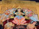 কাপ্তাইয়ে শারদীয় দুর্গোৎসব শুরু, ৯ মণ্ডপে কঠোর নিরাপত্তা