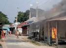 সালথার বড়দিয়া বাজারে ভয়াবহ অগ্নিকাণ্ডে ৩টি দোকান ভস্মীভূত, ২০ লাখ টাকার ক্ষতি