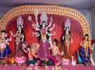 পাংশায় মহাসমারোহে শারদীয় দুর্গাপূজা অনুষ্ঠিত 