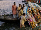 মহম্মদপুরে ১২৮ মণ্ডপে প্রতিমা বিসর্জনে শেষ হলো শারদীয় দুর্গোৎসব