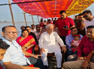 মধুমতির বুকে বৈঠার ঝংকার, নৌকা বাইচ ও গ্রামীণ মেলায় মানুষের ঢল 