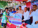 কাপ্তাইয়ে খালেদা জিয়া স্মৃতি ফুটবল টুর্নামেন্ট উদ্বোধনে ফিল্ড ওয়ারিয়র্সকে উড়িয়ে দিল 'পারলে ঠেকাও একাদশ'