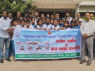 পাংশায় বিশ্ব হাত ধোয়া দিবস উপলক্ষে র‍্যালি ও হাত ধোয়া প্রদর্শনী