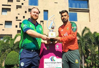 বাংলাদেশ-আয়ারল্যান্ড টি২০ সিরিজের ট্রফি উন্মোচন