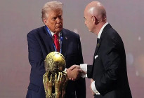 ফিফা শান্তি পুরস্কার পেলেন ট্রাম্প