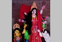 ফরিদপুরের মালোপাড়ার গঙ্গা মন্দিরের ৫টি প্রতিমা ভাঙচুর 