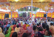 ভক্ত মুখর ঘোনাপাড়া কালী খোলা