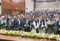 শপথ নিলেন বিএনপির নবনির্বাচিত সংসদ সদস্যরা