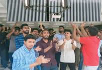 প্রক্টরের পদত্যাগের দাবিতে মাভাবিপ্রবি'র প্রশাসনিক ভবনে তালা, ভিসি অবরুদ্ধ