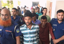তিনজনের মৃত্যুদণ্ড, একজনের যাবজ্জীবন, একজনের আটকাদেশ
