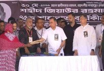 দুস্থদের মাঝে খাদ্যসামগ্রী ও বস্ত্র বিতরণ কার্যক্রমের উদ্বোধন