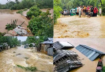 বন্যায় নিহত বেড়ে ৫৪, ক্ষতিগ্রস্ত ৬ লাখের বেশি মানুষ