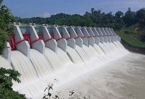 খুলে দেওয়া হলো কাপ্তাই বাঁধের ১৬টি জলকপাট