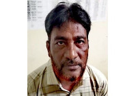 পুলিশ পরিদর্শকের গালে থাপ্পড় মেরে হত্যার হুমকি, কৃষক দল নেতা মজিব গ্রেপ্তার