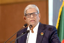 রাষ্ট্রপতি হিসেবে শপথ নিলেন মির্জা ফখরুল