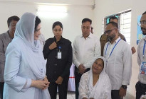 বিনামূল্যে বস্তিবাসীর চক্ষু চিকিৎসা, উদ্বোধন করলেন ডা. জুবাইদা