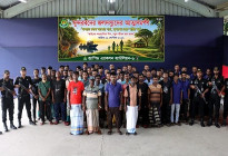 সুন্দরবনের চার বনদস্যু বাহিনীর ৫২ সদস্যের আত্মসমর্পণ