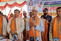 অপশক্তির বিরুদ্ধে সনাতনীদের সরকারের পাশে থাকার আহ্বান আইনমন্ত্রীর