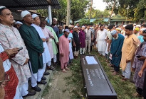সৌদিতে ক্ষেপণাস্ত্র হামলায় নিহত বগুড়ার সাহেদের দাফন সম্পন্ন