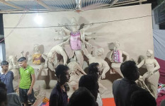 কুষ্টিয়ায় মন্দিরে প্রতিমা ভাঙচুর