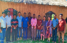 রাজস্থলী প্রেসক্লাব নেতৃবৃন্দের সঙ্গে কাপ্তাই সাংবাদিকদের সৌজন্য সাক্ষাৎ