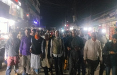 শেখ হাসিনার ফাঁসির রায়ে পাংশায় বিএনপির আনন্দ মিছিল