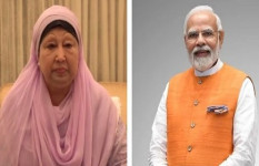 খালেদা জিয়ার জন্য মোদির প্রার্থনা