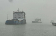 ৫ ঘণ্টা পর দৌলতদিয়া-পাটুরিয়া নৌরুটে ফেরি চলাচল শুরু