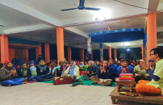 বেগম খালেদা জিয়ার আত্মার শান্তি কামনায় কাপ্তাইয়ে হিন্দু ছাত্র ফোরামের প্রার্থনা সভা