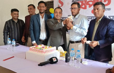 সালথায় নানা আয়োজনে চ্যানেল এস'র বর্ষপূর্তি উদযাপন 