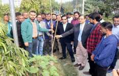 গোবিপ্রবিতে বিদ্যুৎ সঞ্চালন লাইনের নির্মাণকাজ শুরু